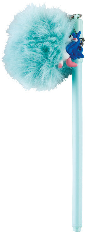 Centrum Rainbow Cloud Kugelschreiber – Blau, Spitze 0,7 mm, Deckel, Kunststoff, Schaftfarbe sortiert