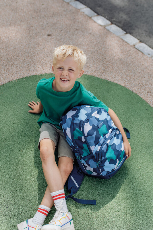 Beckmann Sport Junior Rucksack – Farbe Camo – Recycelte Materialien