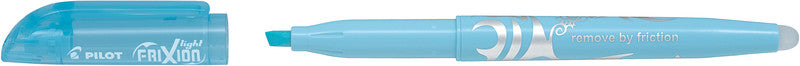 Pilot FriXion Light Textmarker Pastellblau – Keilspitze, 3,3 mm, radierbar