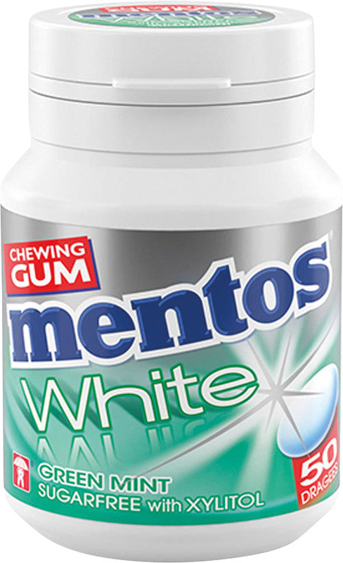 Mentos Kaugummi – Minze, zuckerfrei, 75 g