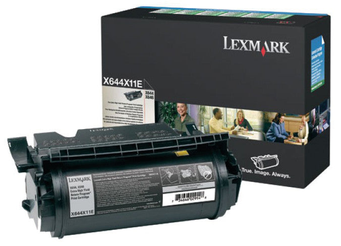 Lexmark Toner – schwarz, 21000 Seiten