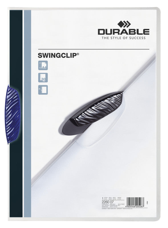 Durable Unterschriftenmappe – A4, transparent, Kunststoff