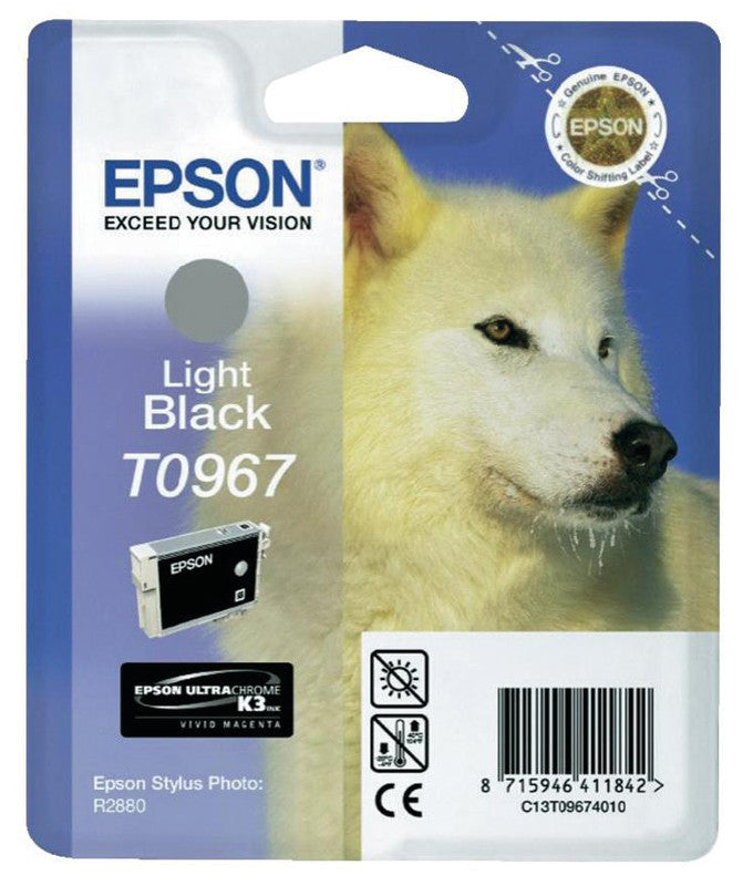 Epson Tintenpatrone T0967, Schwarz, 6'210 Seiten