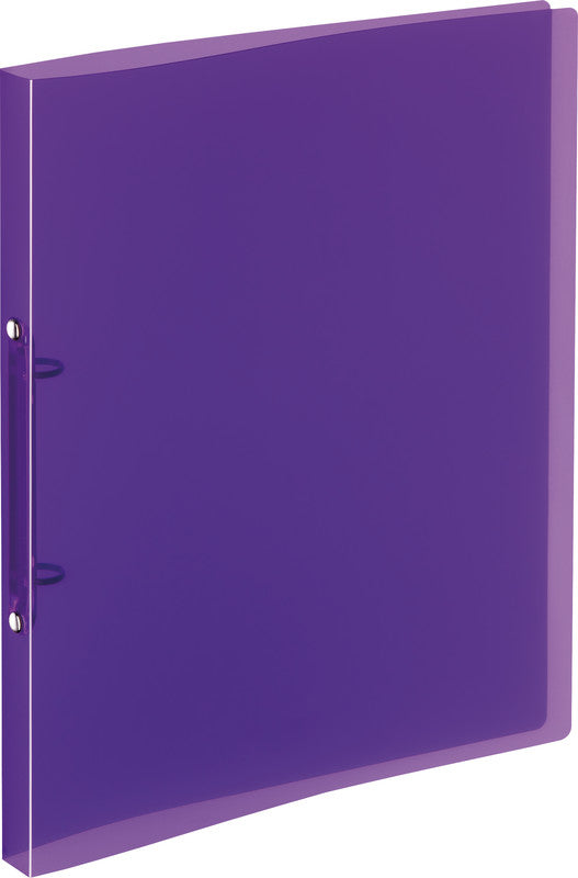 Kolma Zeigebuch Easy – A4 Hochformat – 2-Ring, Ø 10 mm, Rücken 20 mm – Violett, Kunststoff, Recyclingfähig