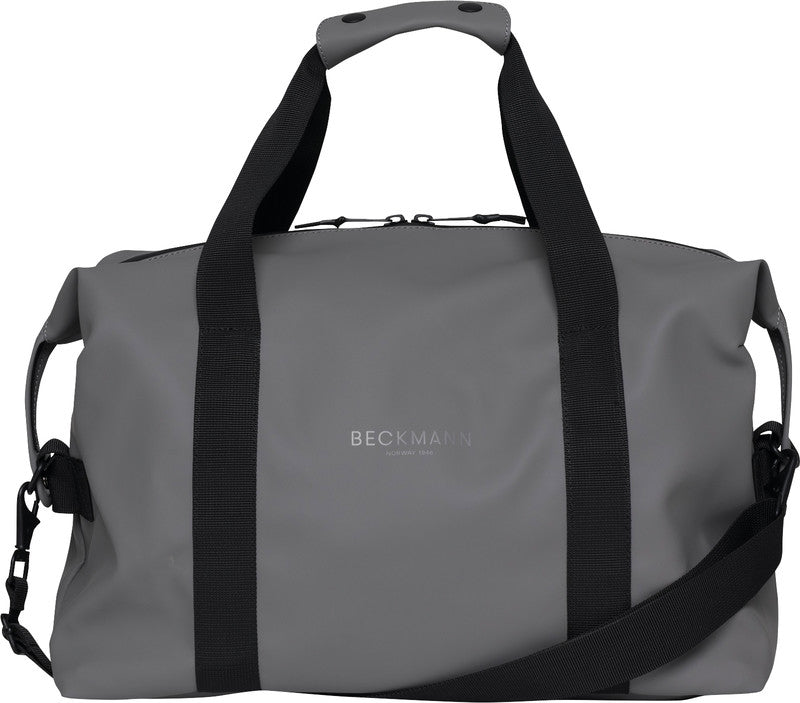 Beckmann Reisetasche Weekendbag – 27 l, rPET, grau, 42 × 28 × 20 cm