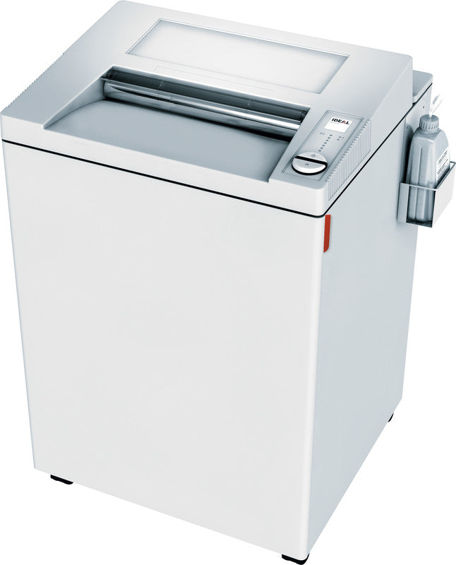 Ideal 4002/CC5 – Aktenvernichter, DIN P-5, Partikelschnitt 2 × 15 mm, 15 Blatt, 165 l, A3