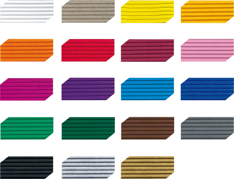 Folia Wellkarton – hellblau – 50 × 70 cm, 1 Bogen