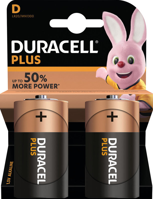 Duracell LR20 Akku 1,5 V Alkaline – für Fernbedienung, CD-Player, Spielzeug