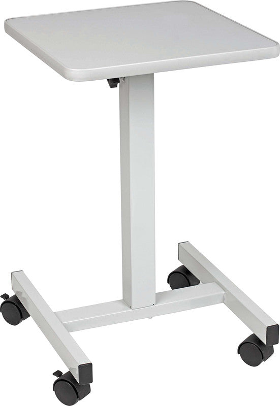 MAUL Projektionswagen – höhenverstellbar 64–100 cm, Tragkraft 20 kg, 4 Rollen (2 feststellbar), grau