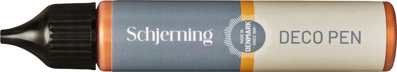 Schjerning Perlenstift – bronze, 28 ml, für Papier, Textilien & Keramik