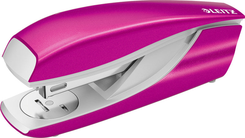 Leitz NeXXt 5502 WOW – Hefter, 30 Blatt, für 24/6, 26/6, Oberlademechanik, integrierter Heftklammernentferner