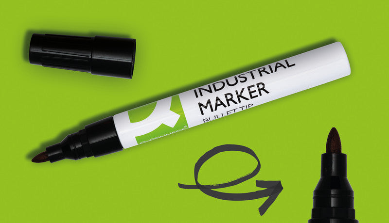 Q-connect Permanent Marker – schwarz