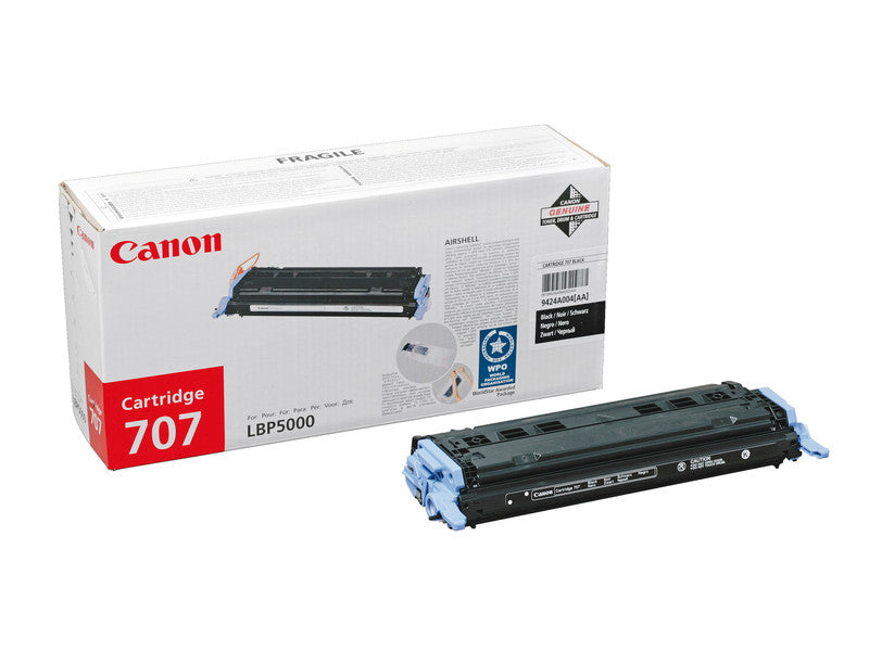 Canon Toner 707BK – schwarz, 2500 Seiten