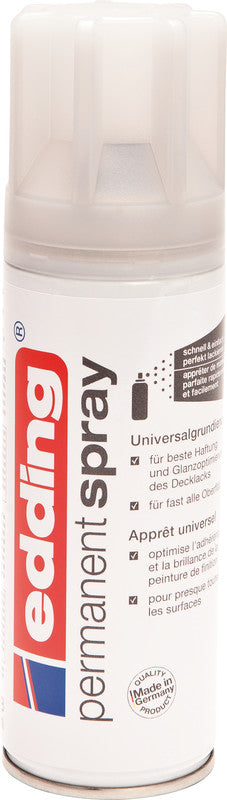 Edding Farbspray – grau, 200 ml, für Holz, Metall & Glas