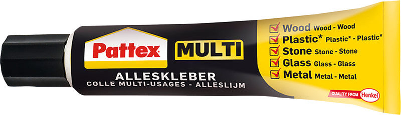 Pattex Alleskleber – 20 g – trocknet transparent, auswaschbar