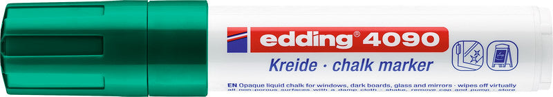 Edding Kreidemarker 4090 – Keilspitze, 4–15 mm – Grün