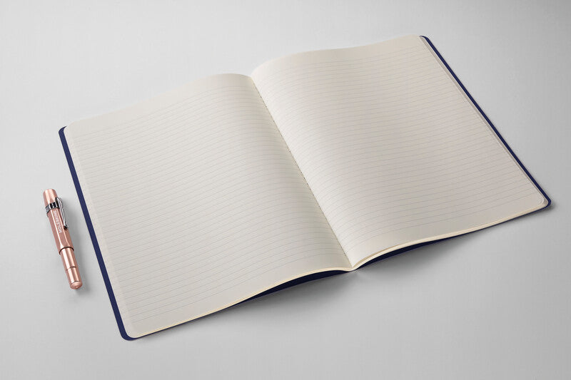 Moleskine Notizheft Limited Edition Sakura, liniert, Fadenheftung, Karton, 120 Seiten, 70 g/m² – blau/rosa