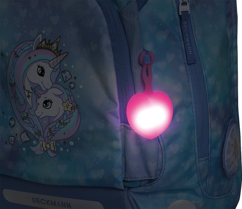 Beckmann B-Seen & Safe LED-Aussenleuchte – Batteriebetrieb, 1 × CR1220, Pink