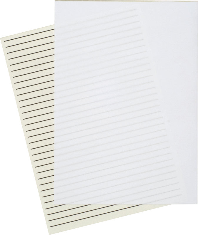 Elco Schreibblock A4, blanko, Leimbindung, 50 Blatt, 70 g/m² – weiss
