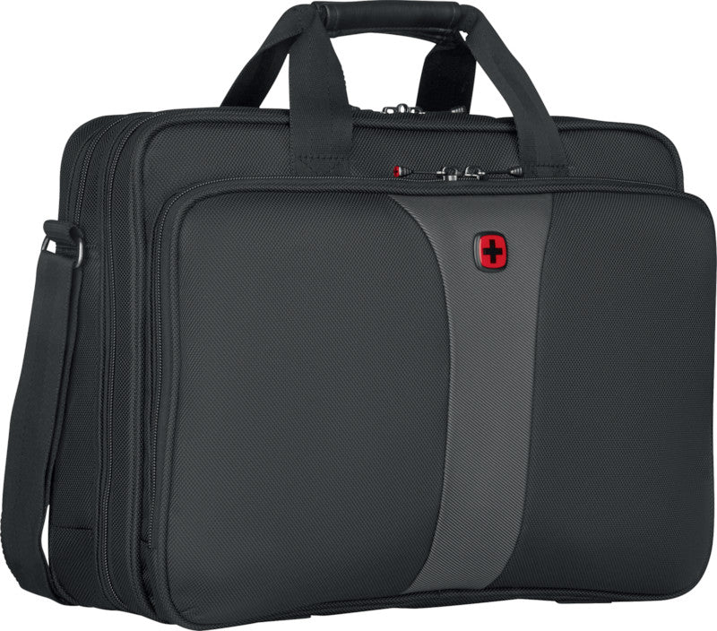 Wenger/SwissGear Wenger Legacy Notebook-Tasche – 15 l, wasserabweisend, Aufsteckfunktion, Polyester, mehrfarbig