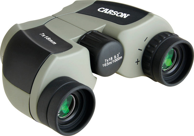 Carson MiniScout – Kompakt-Fernglas – 7× – Ø 18 mm – Schwarz