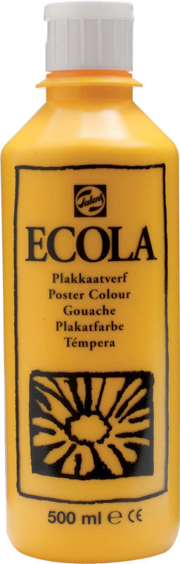 Talens Plakatfarbe – Dunkelgelb, 500 ml