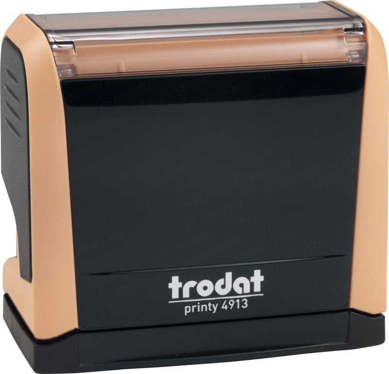 Trodat Motivstempel Printy 4913 Pastell Edition – 58 × 22 mm, Mehrsprachig, inkl. auswechselbarem Stempelkissen