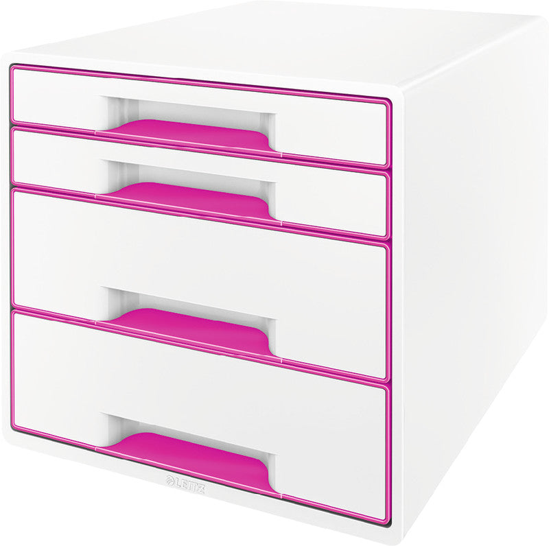 Leitz Aufbewahrungsbox – Pink, Weiss, Kunststoff (Polystyrol)