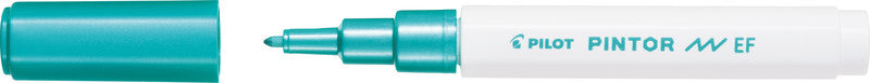Pilot Pigment-Marker Pintor – Rundspitze 0,5-0,7 mm – Grün Metallic – Für dunkle Oberflächen geeignet