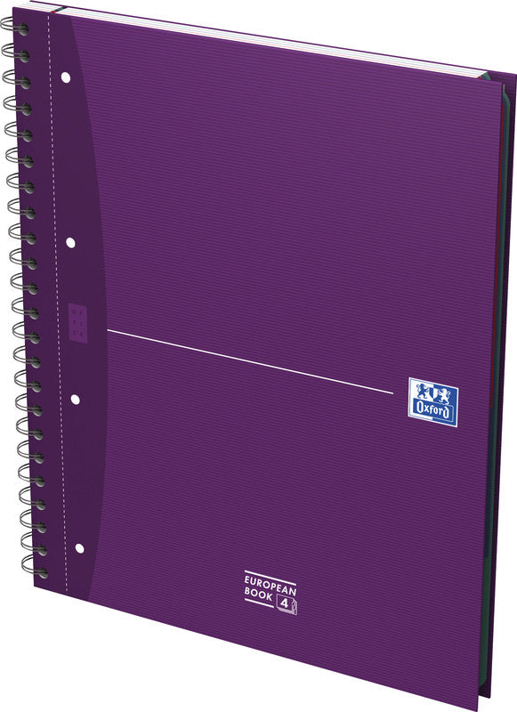 Elba Oxford – Collegeblock Essentials, 222 × 298 mm, kariert 5 mm, 120 Blatt – sortiert, für SCRIBZEE App