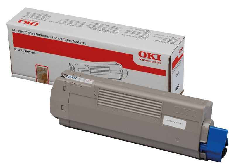 OKI Toner – schwarz, 8000 Seiten