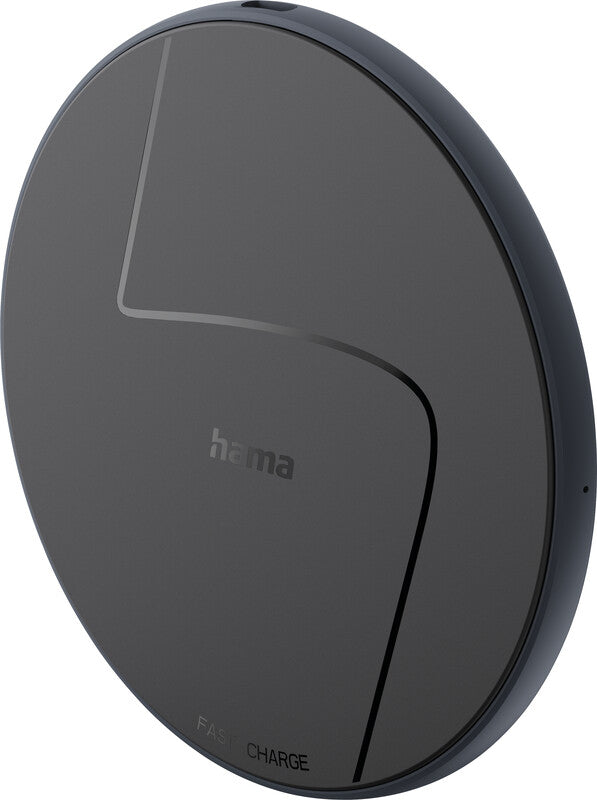 Hama 00201745 Kabelloses Ladegerät 15 W – Qi – für Smartphones mit Qi-Standard, Schwarz