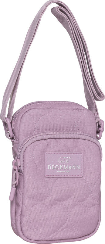 Beckmann Umhängetasche – Motiv Gepolsterte Herzen, 11 × 17 × 5 cm, Polyester (PES)
