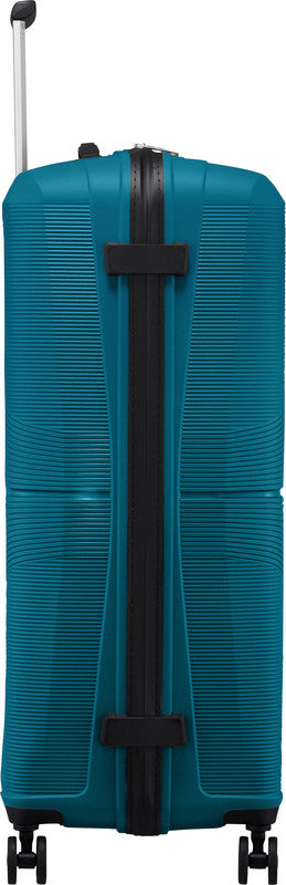 American Tourister Trolley Airconic – 101 l, Hartschale, 4 Doppelrollen, mit TSA, Petrol, 49 × 77 × 31 cm