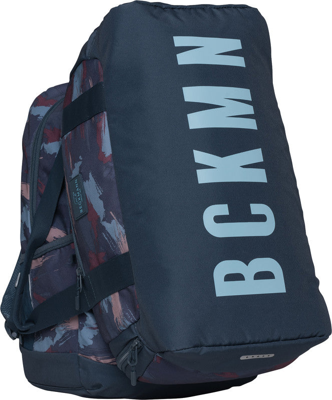 Beckmann Junior Sport Rucksack – Blue Brush – 31,0 × 45,0 × 22,0 cm – recycelte Materialien