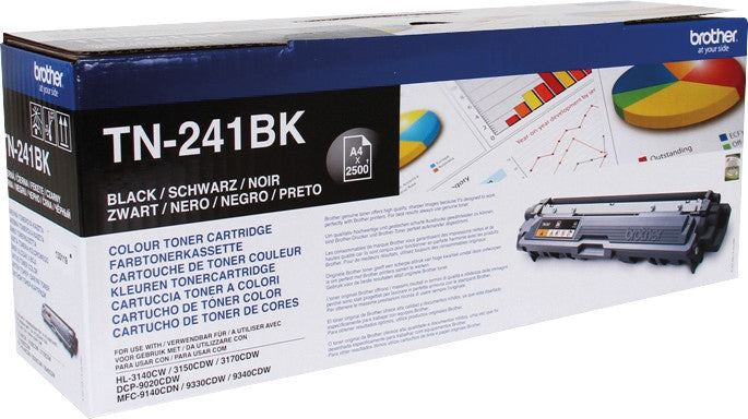 Brother Toner – schwarz, 2500 Seiten