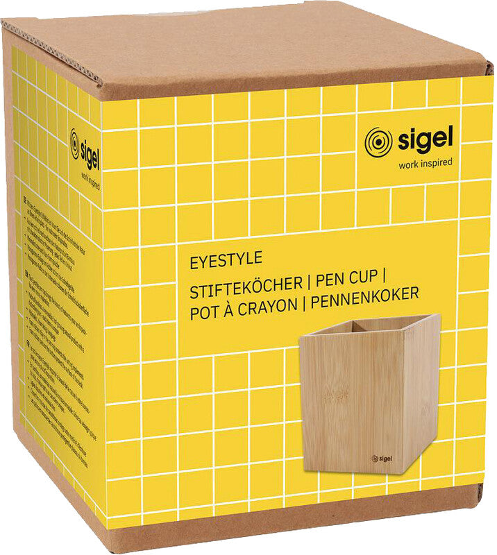 Sigel Stiftschlaufe – Holz, beige, 92 × 106 mm