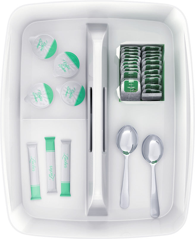 Leitz Einsatz – für MyBox (Klein, Gross), Kunststoff, Weiss, 30,7 × 5,6 × 18,1 cm – 1er-Pack