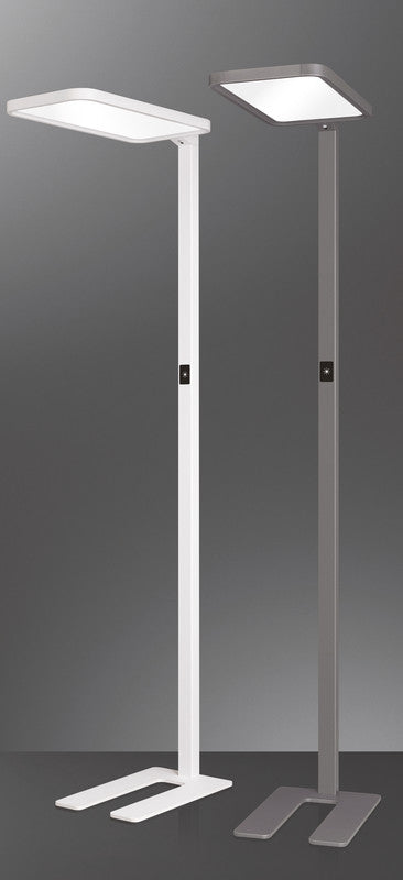 Hansa Saphir Stehleuchte – 4000 K Neutralweiss, Dimmbar, mit Bewegungs- & Tageslichtsensor, 3700 lm, Anthrazit