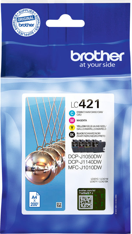 Brother Tintenpatronen-Multipack CMYK, 4er-Pack