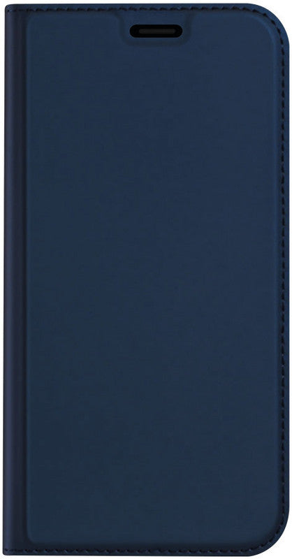 Dux Ducis Booklet-Hülle – für Apple iPhone 12 mini – blau – Kunstleder – mit Kartenfach, Magnetverschluss