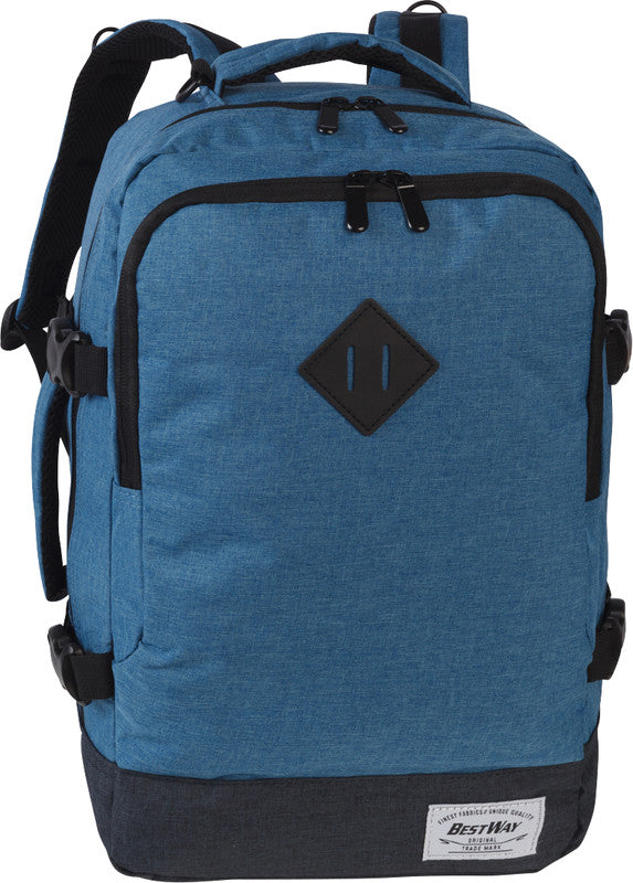 Bestway Cabin Pro Small – Notebook-Rucksack – für 14"-Notebook, 20 l, Kunststoff, Graublau