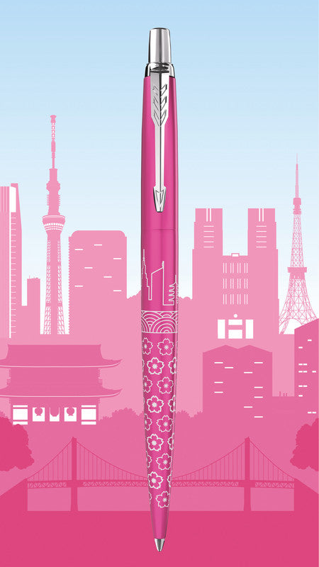Parker Kugelschreiber – Pink, Edelstahl