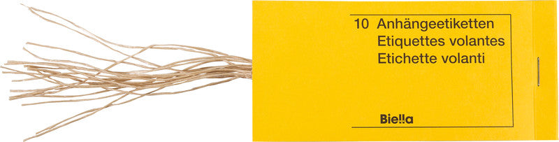Biella Schuletiketten – 120 × 60 mm, 10 Stk, Karton