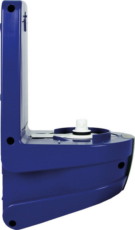 Dreumex One2Clean – Seifenspender, Kunststoff, Blau, B 155 × H 285 × T 180 mm