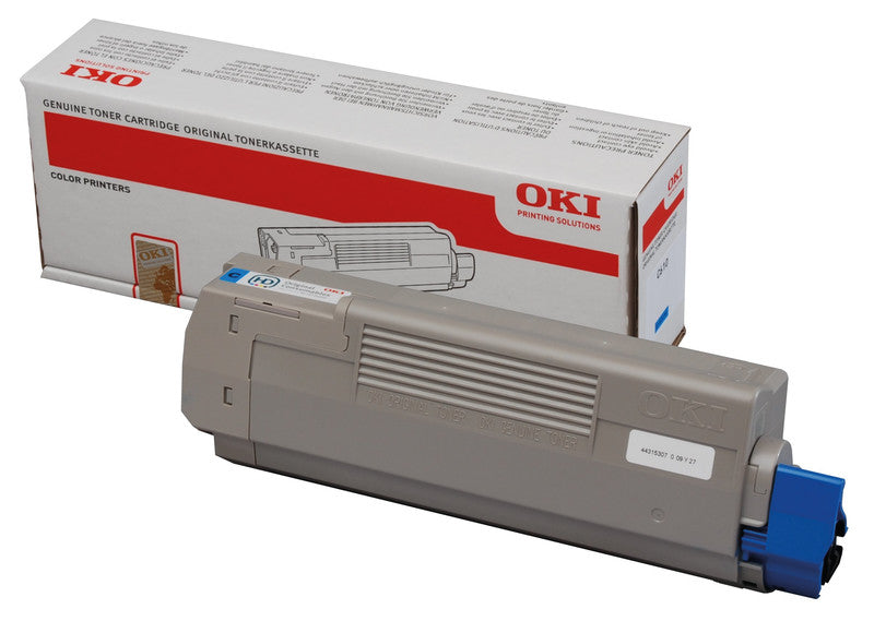 OKI Toner – cyan, 6000 Seiten
