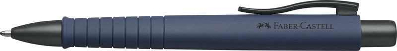 Faber-Castell Kugelschreiber – sortiert (stein grau, blau und schwarz), Kunststoff
