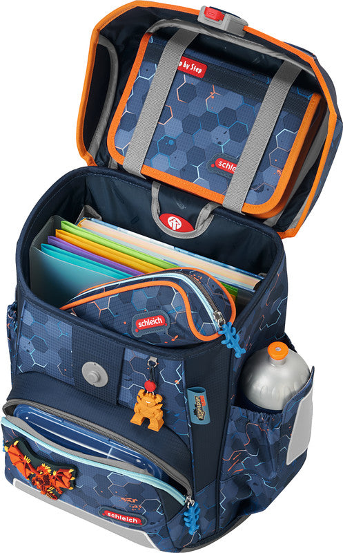Step by Step Schulrucksack-Set – 5-teilig – Lava Dragon