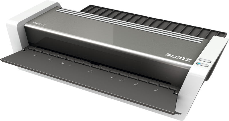 Leitz iLAM Touch 2 Laminiergerät A3 – Heisslaminator, bis 250 µm, 6 Rollen, 1'000 mm/min, anthrazit