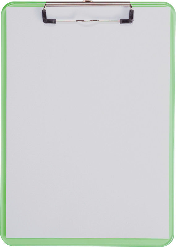MAUL Klemmbrett A4 – Kunststoff, grün transparent